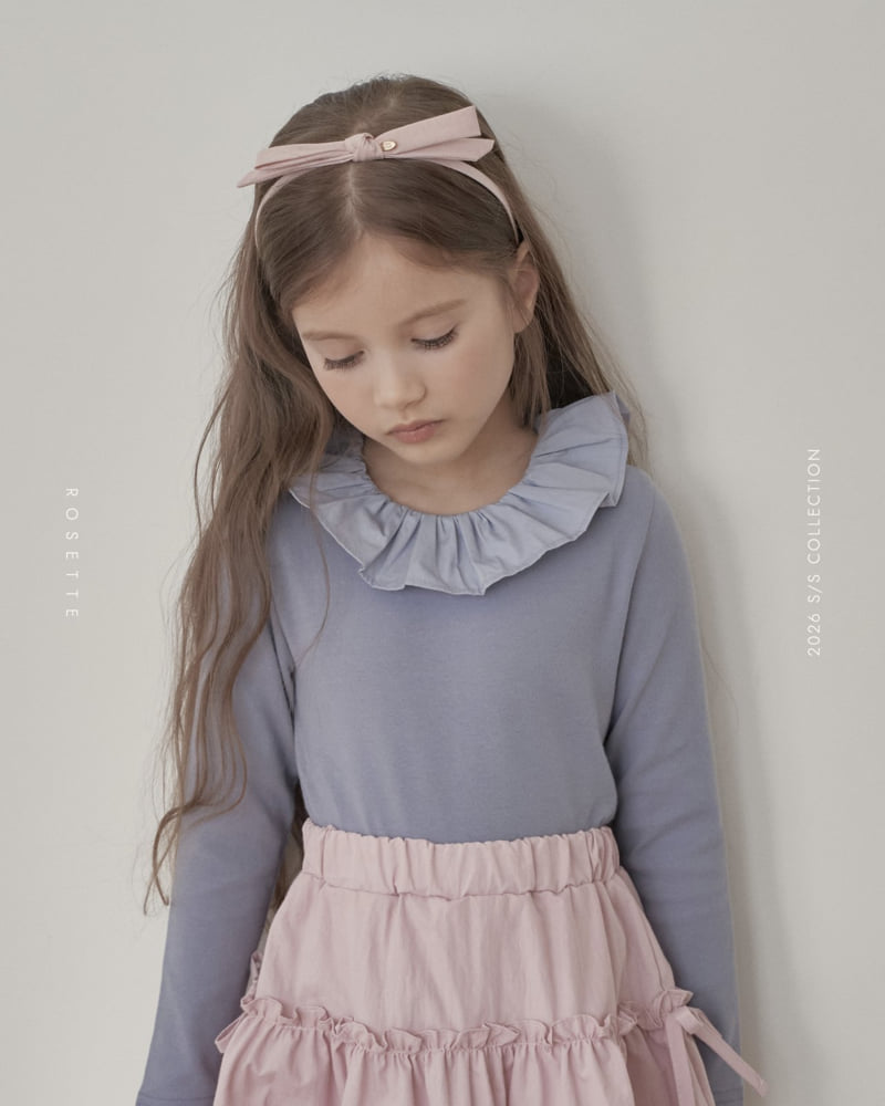 Rosette - Korean Children Fashion - #prettylittlegirls - Marie Frill Tee - 7