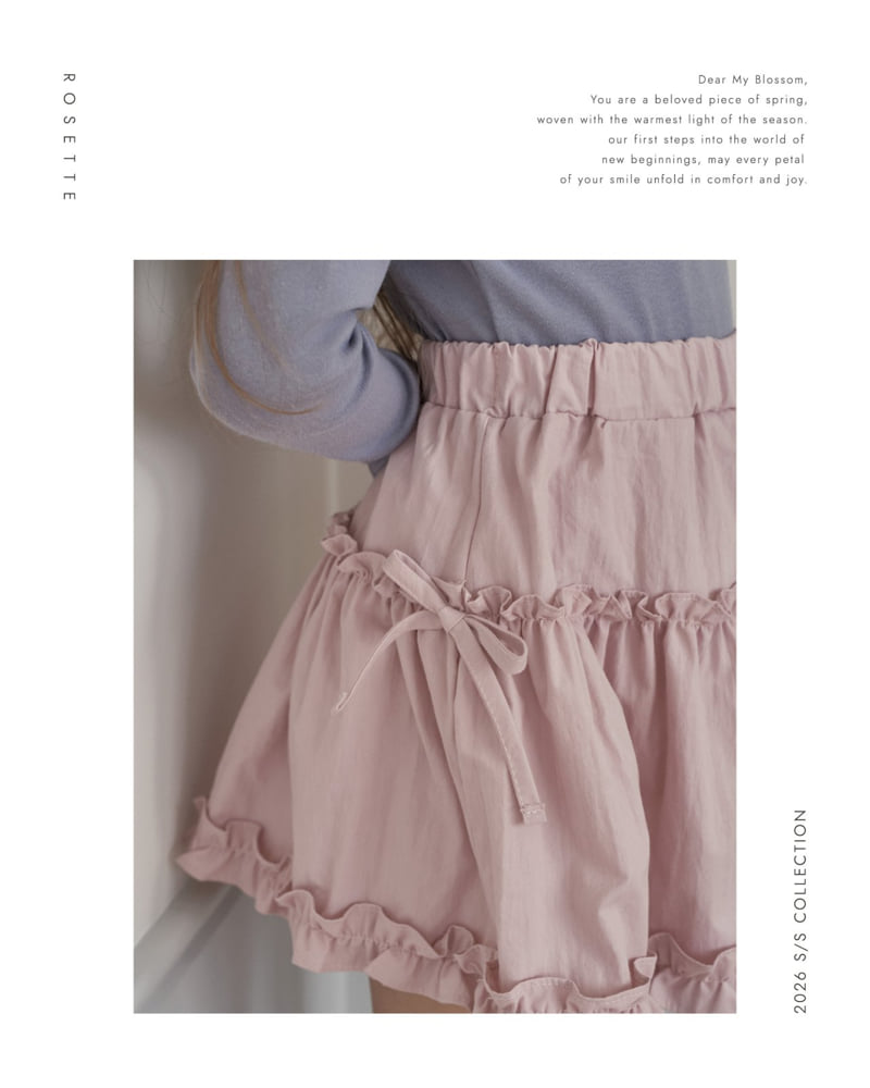 Rosette - Korean Children Fashion - #prettylittlegirls - Lala Ribbon Skirt - 5