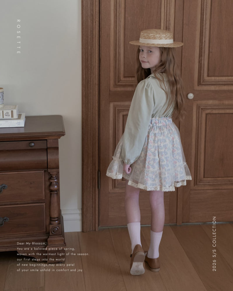 Rosette - Korean Children Fashion - #stylishchildhood - Ange Skirt - 6