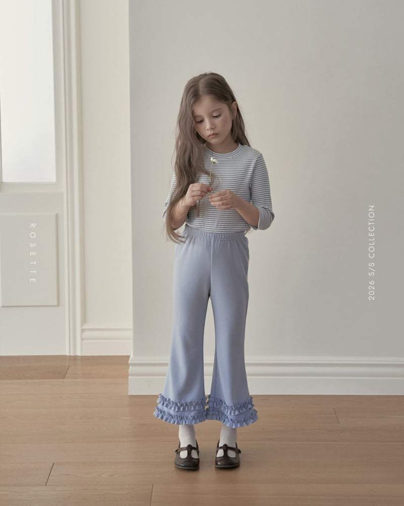 Rosette - Korean Children Fashion - #toddlerclothing - Lily Frill Pants