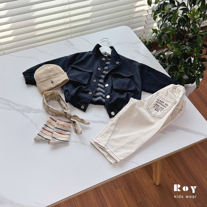 Roy - Korean Children Fashion - #Kfashion4kids - Made Stripe Tee - 9