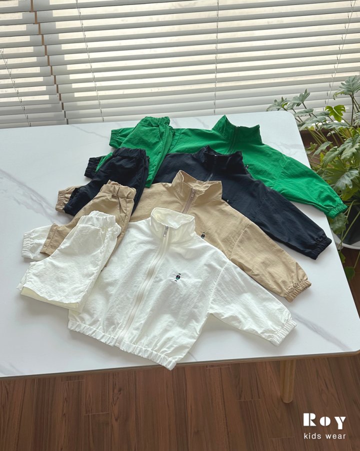 Roy - Korean Children Fashion - #childofig - Toy Windbreaker Set
