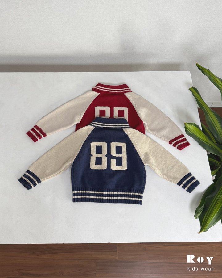 Roy - Korean Children Fashion - #childofig - Base Knit Jacket - 9