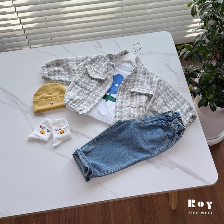 Roy - Korean Children Fashion - #childofig - Wide Normal Jeans - 5