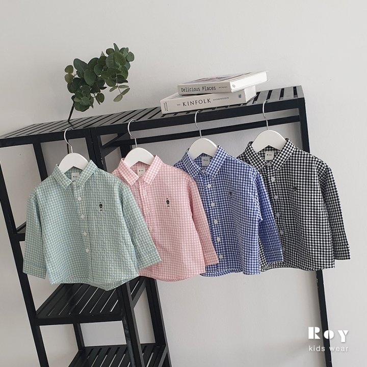Roy - Korean Children Fashion - #childrensboutique - Toy Small Check Shirt - 6