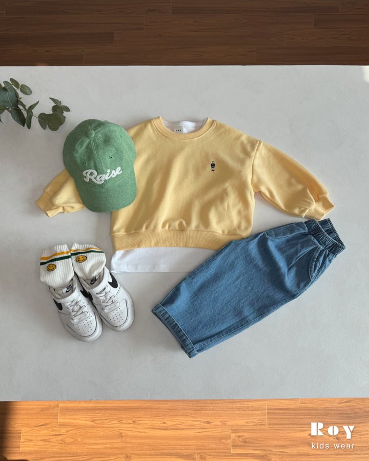 Roy - Korean Children Fashion - #childrensboutique - Denim Chino Pants - 5