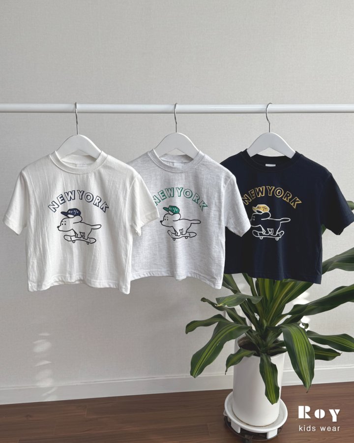 Roy - Korean Children Fashion - #childrensboutique - New York Puppy Tee