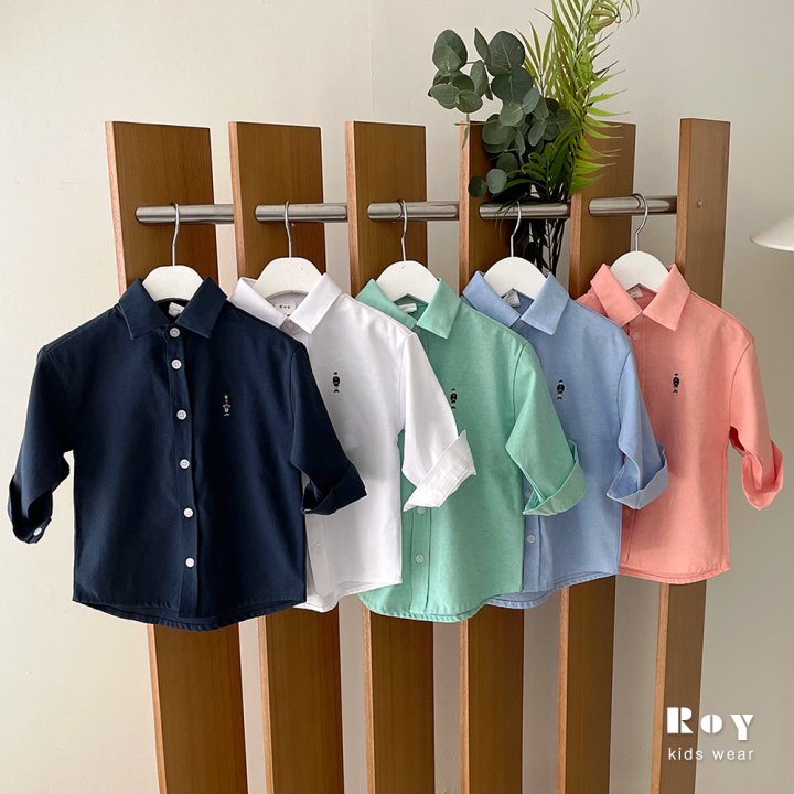 Roy - Korean Children Fashion - #childrensboutique - Toy Oxford Shirt - 7