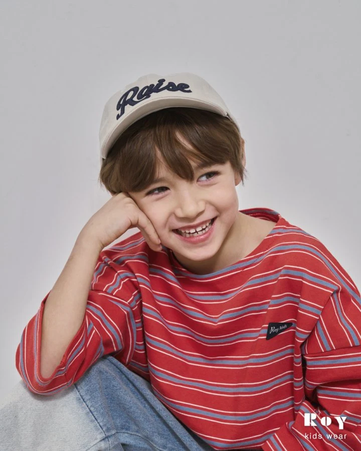 Roy - Korean Children Fashion - #childrensboutique - Made Stripe Tee - 2