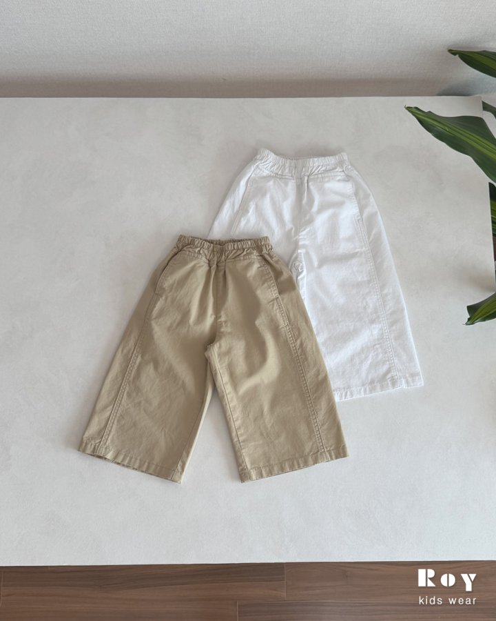 Roy - Korean Children Fashion - #designkidswear - Mercerized Cotton Pants - 9