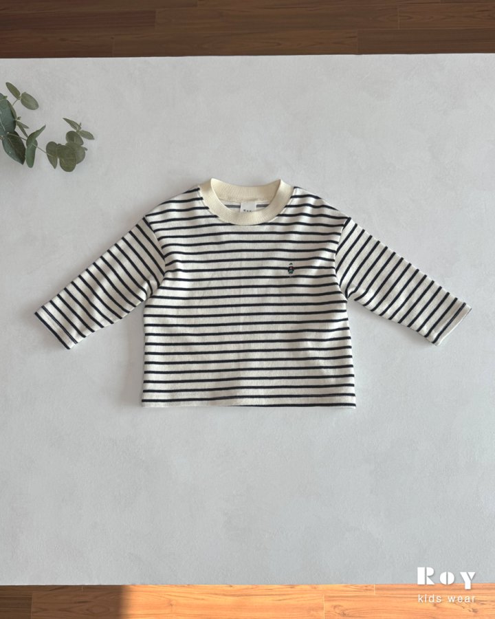 Roy - Korean Children Fashion - #designkidswear - Toy Chunky Stripe Tee - 8