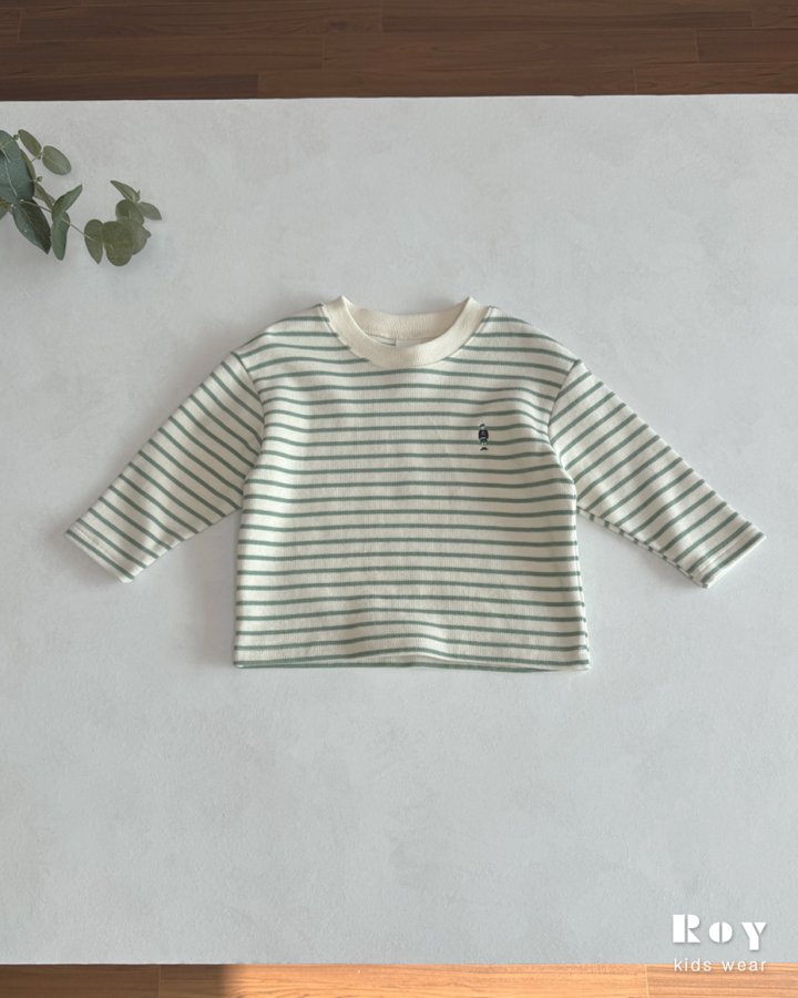 Roy - Korean Children Fashion - #discoveringself - Toy Chunky Stripe Tee - 9