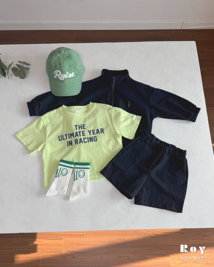 Roy - Korean Children Fashion - #designkidswear - Toy Windbreaker Set - 4