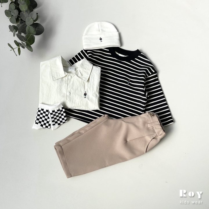 Roy - Korean Children Fashion - #fashionkids - Toy Chunky Stripe Tee - 10