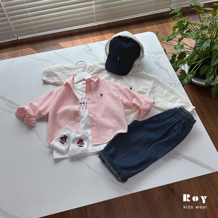 Roy - Korean Children Fashion - #fashionkids - Denim Chino Pants - 8