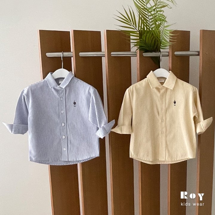 Roy - Korean Children Fashion - #discoveringself - Toy Stripe Shirt - 4