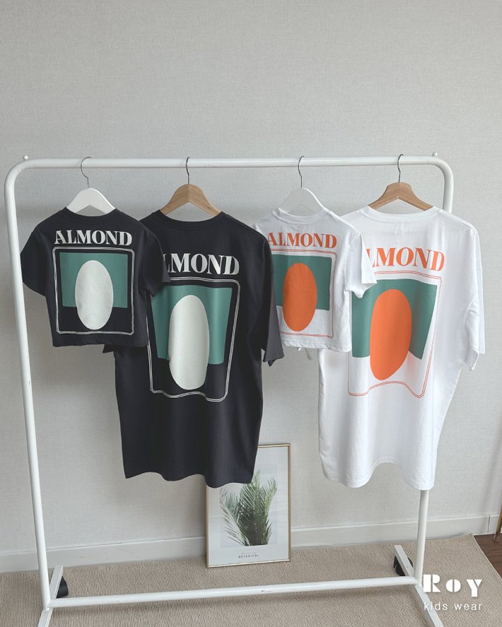 Roy - Korean Children Fashion - #fashionkids - Almond Tee