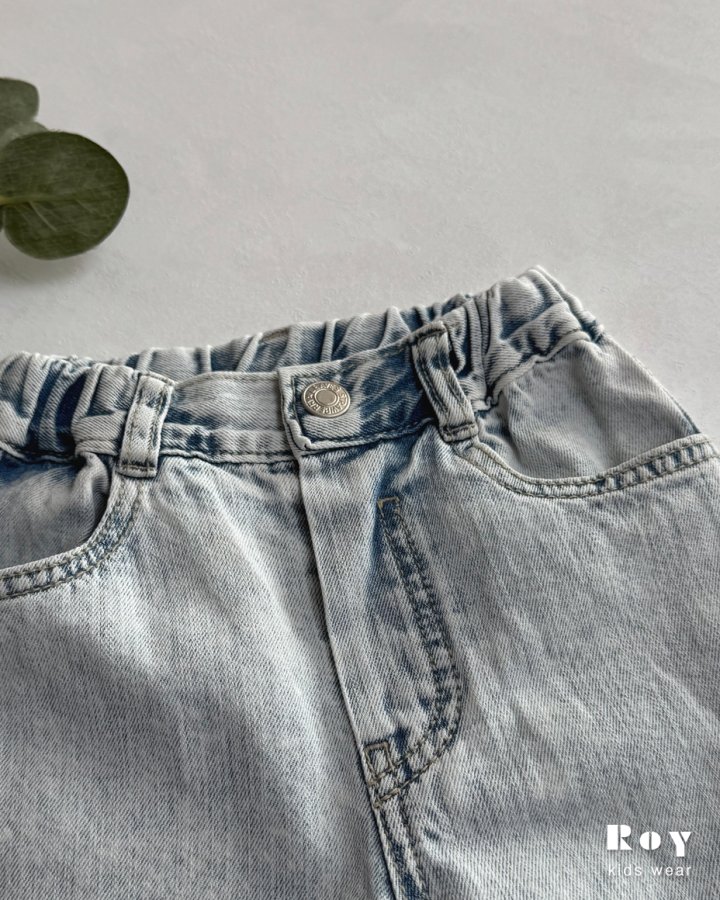 Roy - Korean Children Fashion - #fashionkids - Stone Smoke Jeans - 10
