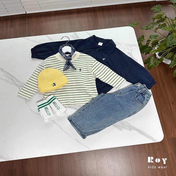 Roy - Korean Children Fashion - #fashionkids - Wide Normal Jeans - 9