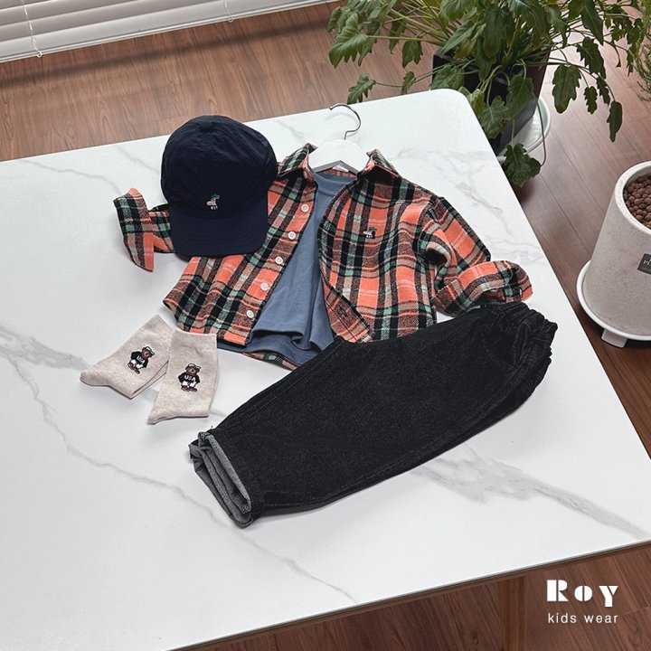 Roy - Korean Children Fashion - #kidsshorts - Bear Socks - 6