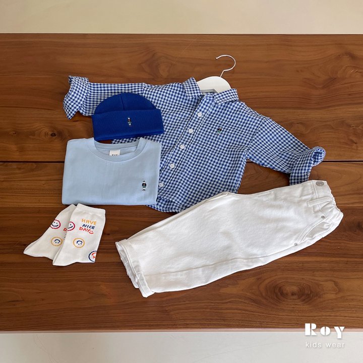Roy - Korean Children Fashion - #kidsshorts - Toy Small Check Shirt - 10