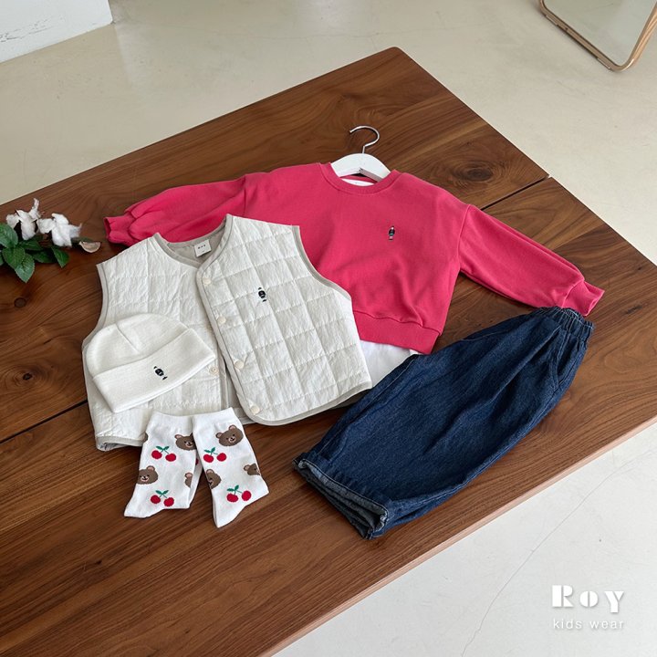 Roy - Korean Children Fashion - #kidsshorts - Denim Chino Pants - 9