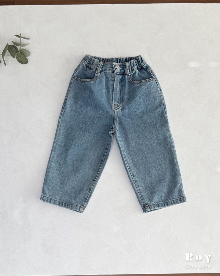 Roy - Korean Children Fashion - #kidsshorts - Wide Normal Jeans - 10