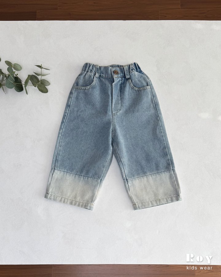 Roy - Korean Children Fashion - #kidsstore - Under-Washed Jeans