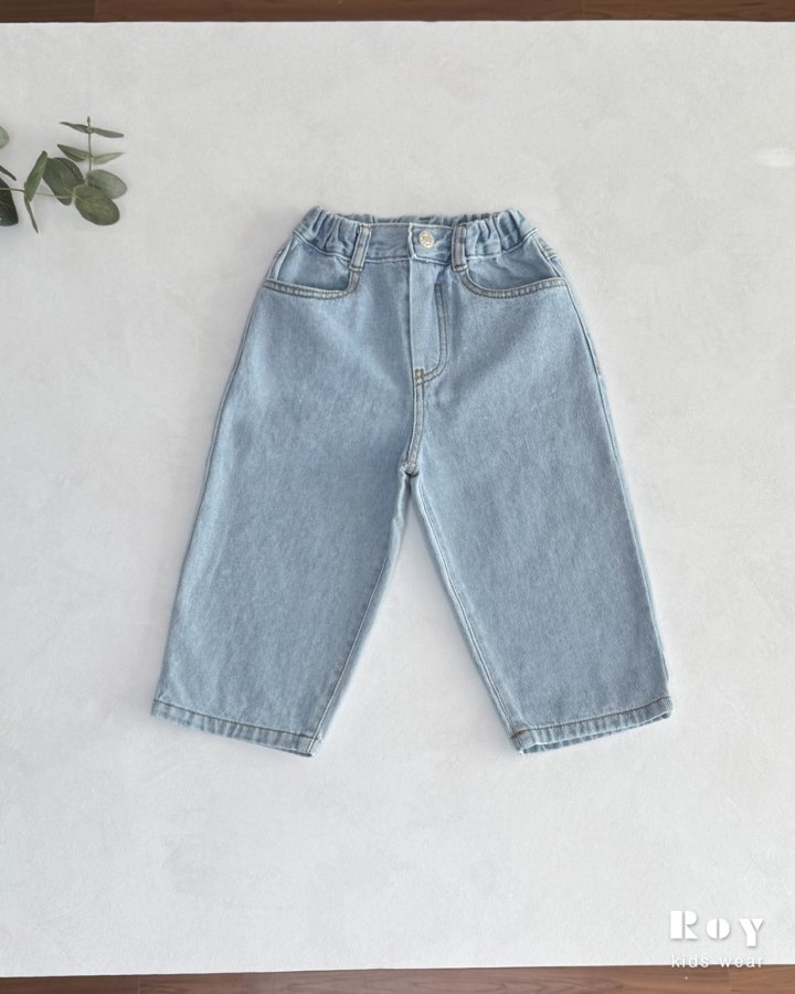 Roy - Korean Children Fashion - #kidsstore - Wide Normal Jeans - 11