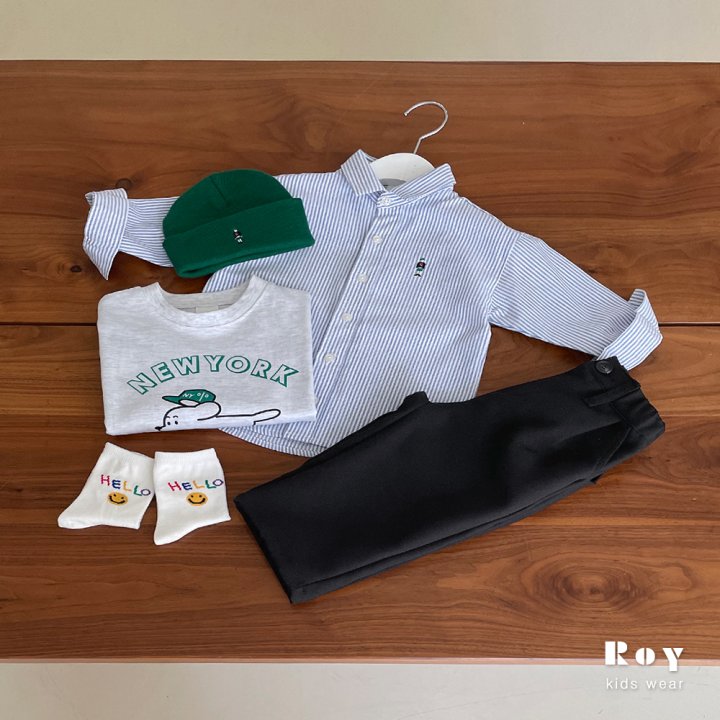 Roy - Korean Children Fashion - #kidzfashiontrend - Toy Stripe Shirt - 7