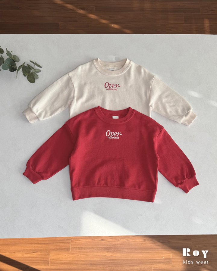Roy - Korean Children Fashion - #kidzfashiontrend - Overfit Sweatshirt