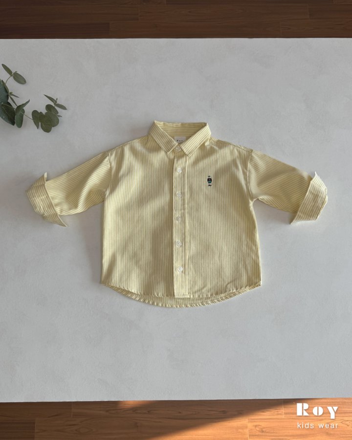 Roy - Korean Children Fashion - #littlefashionista - Toy Stripe Shirt - 9