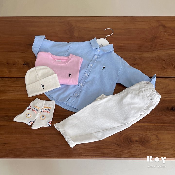 Roy - Korean Children Fashion - #littlefashionista - Toy Solid Tee - 7