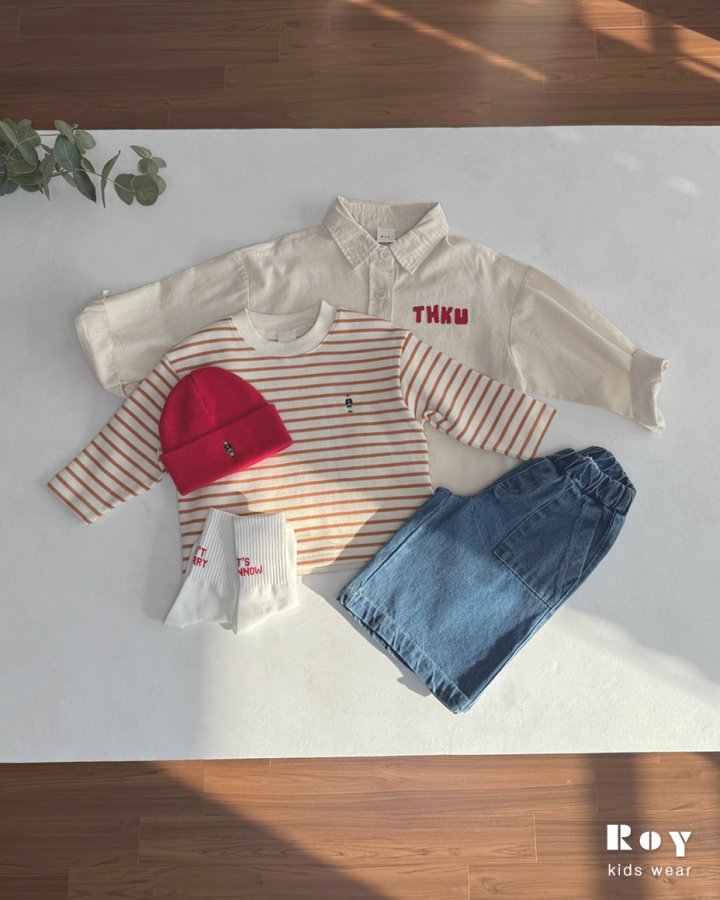 Roy - Korean Children Fashion - #magicofchildhood - Bermuda Denim Pants - 3