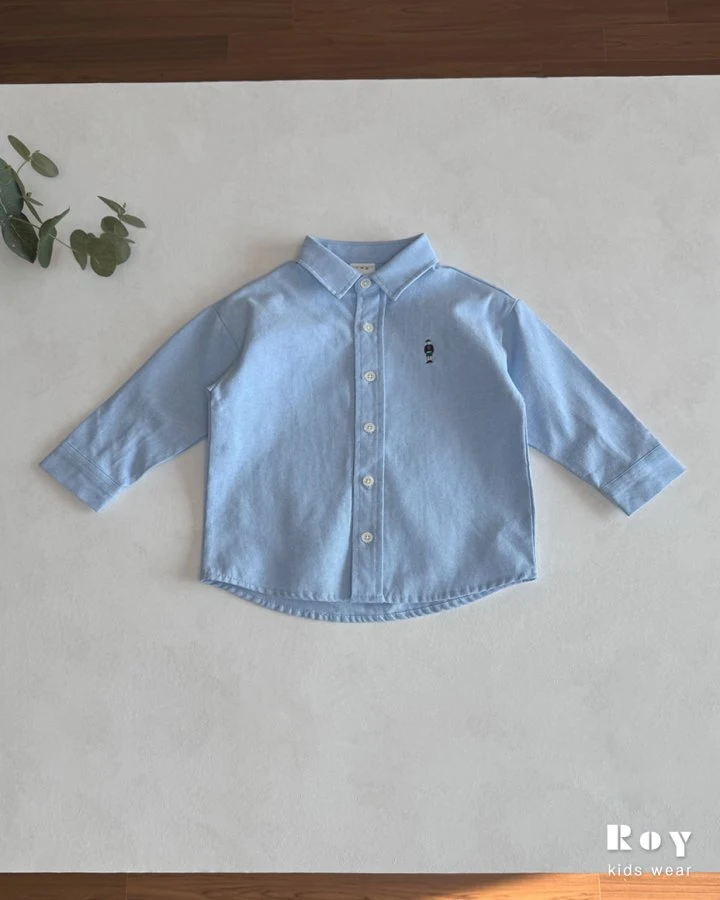 Roy - Korean Children Fashion - #magicofchildhood - Toy Oxford Shirt - 2