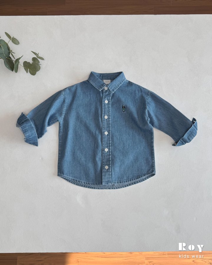 Roy - Korean Children Fashion - #magicofchildhood - Toy Denim Shirt - 8
