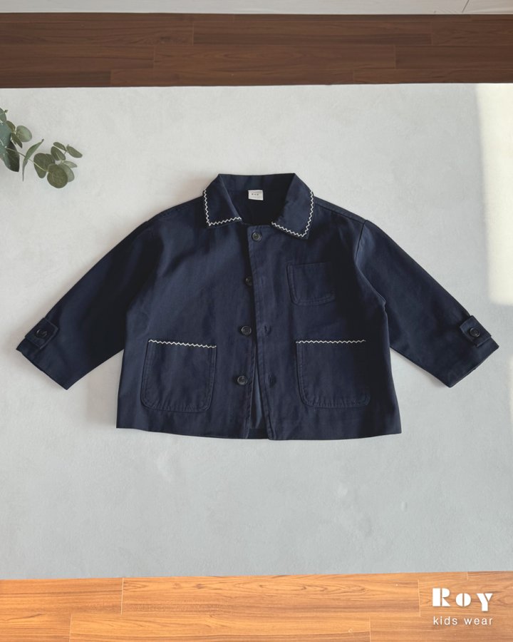 Roy - Korean Children Fashion - #magicofchildhood - Sally Cotton Jacket - 8