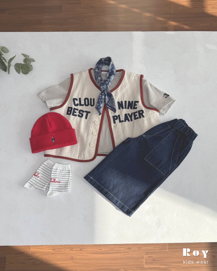 Roy - Korean Children Fashion - #magicofchildhood - Bermuda Denim Pants - 4