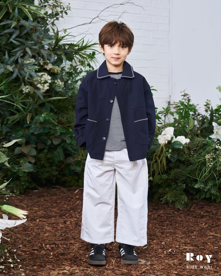 Roy - Korean Children Fashion - #minifashionista - Mercerized Cotton Pants - 2