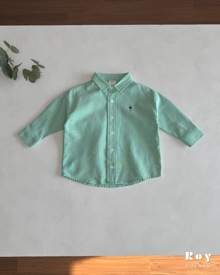 Roy - Korean Children Fashion - #minifashionista - Toy Oxford Shirt - 3