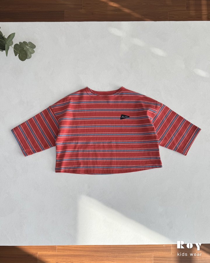 Roy - Korean Children Fashion - #minifashionista - Made Stripe Tee - 12