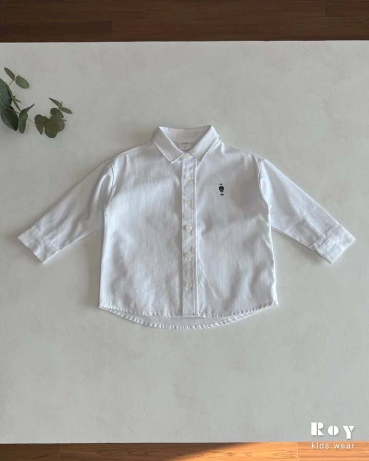 Roy - Korean Children Fashion - #minifashionista - Toy Oxford Shirt - 4