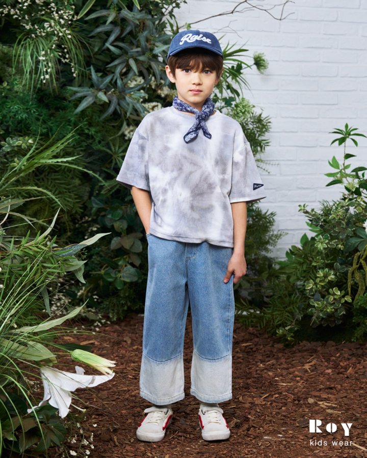 Roy - Korean Children Fashion - #prettylittlegirls - Under-Washed Jeans - 7
