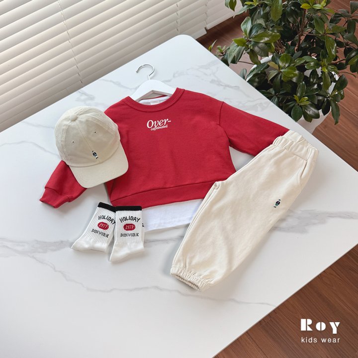 Roy - Korean Children Fashion - #prettylittlegirls - Overfit Sweatshirt - 6