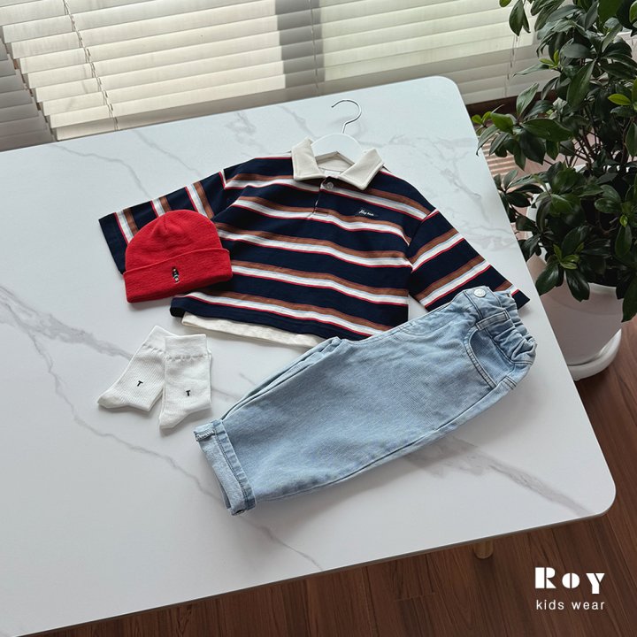Roy - Korean Children Fashion - #prettylittlegirls - Wide Normal Jeans - 3