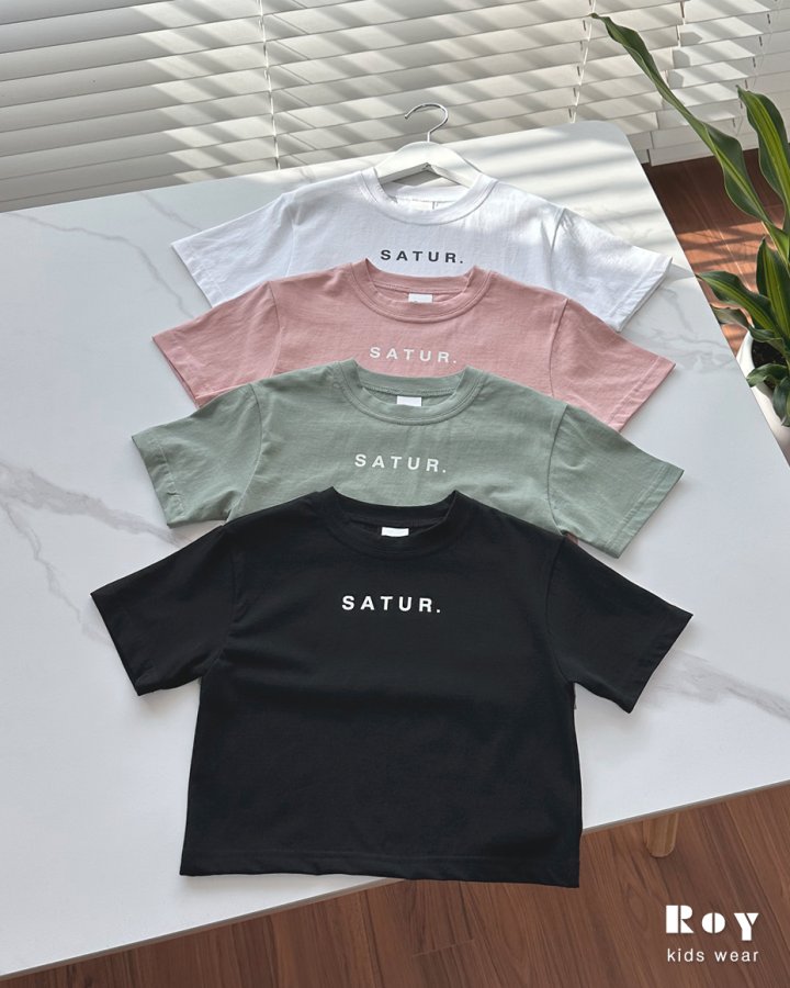 Roy - Korean Children Fashion - #prettylittlegirls - Saturday Tee