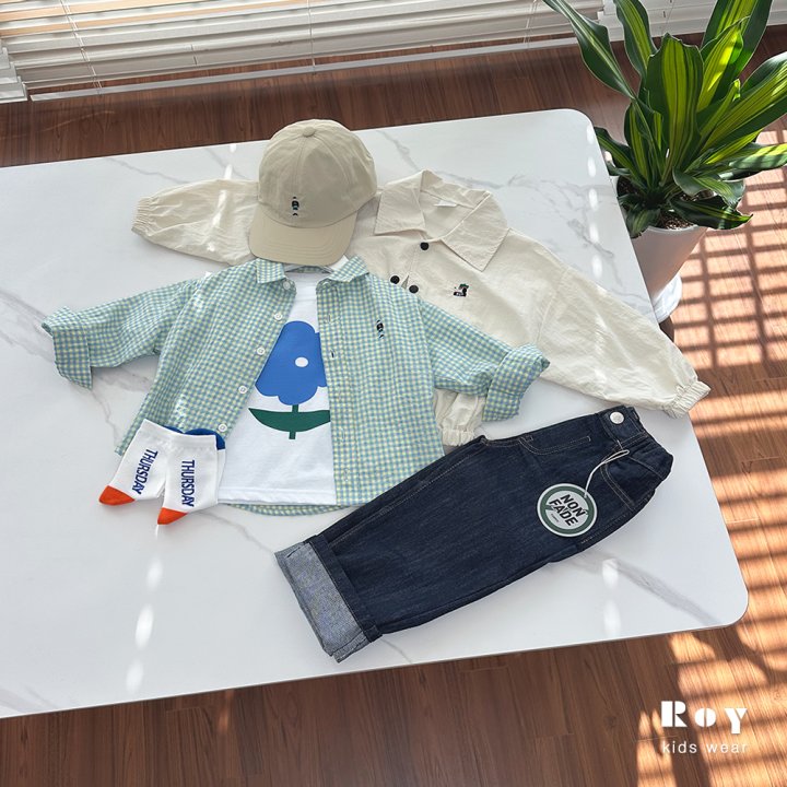 Roy - Korean Children Fashion - #toddlerclothing - Toy Small Check Shirt - 4