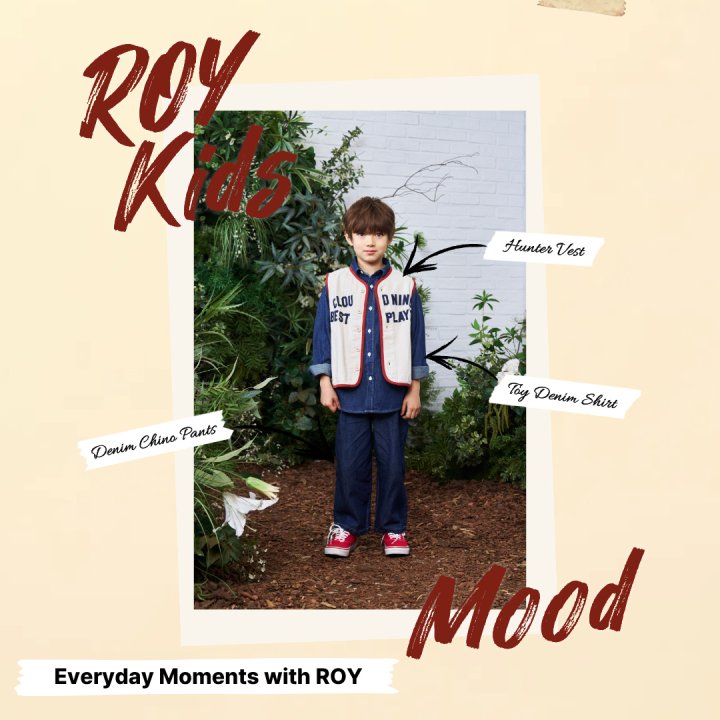 Roy - Korean Children Fashion - #stylishchildhood - Denim Chino Pants - 3