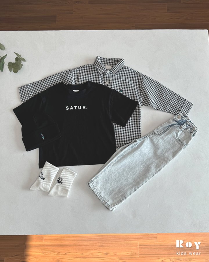 Roy - Korean Children Fashion - #todddlerfashion - Toy Small Check Shirt - 2