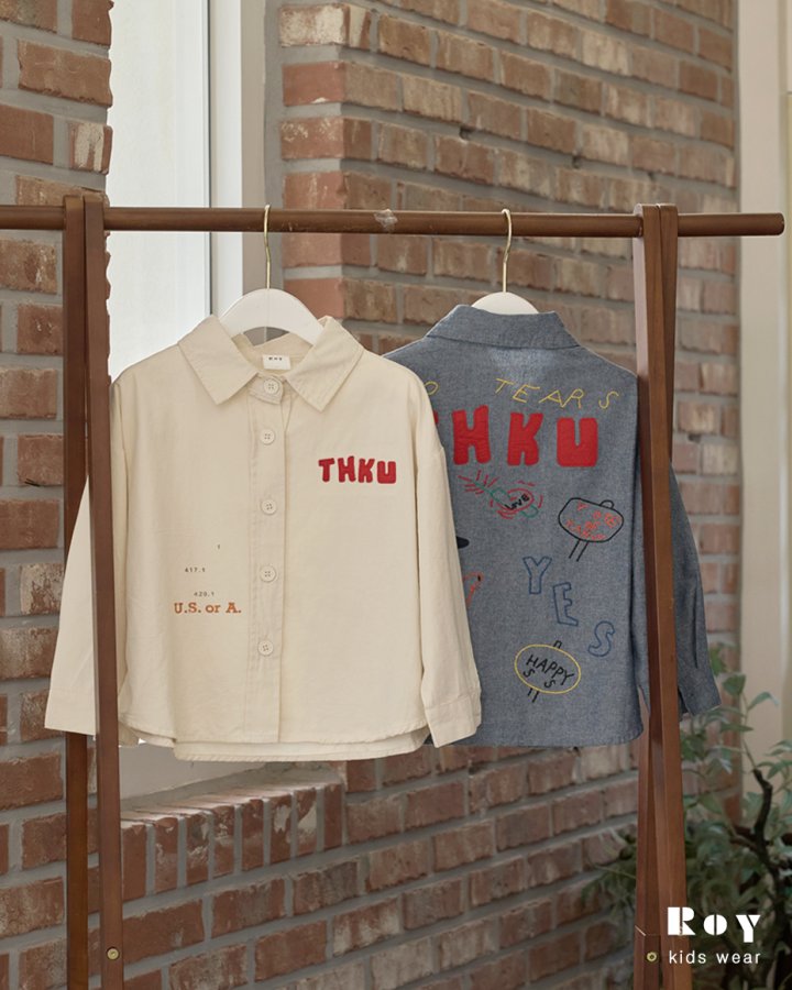 Roy - Korean Children Fashion - #todddlerfashion - Work Embroidery Jacket - 7